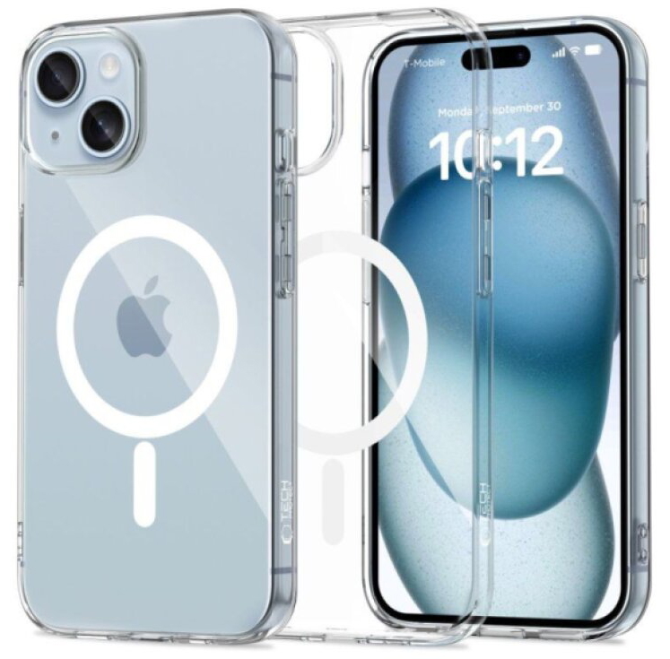 Ochranný kryt na iPhone 15 - Tech-Protect, FlexAir MagSafe Clear