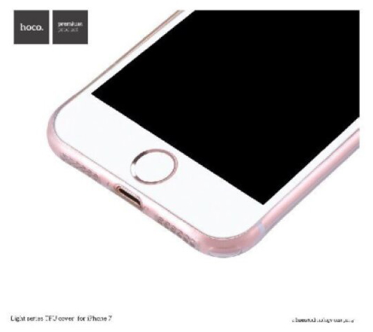 Pouzdro / kryt pro Apple iPhone 7 / 8 / SE (2020/2022) - Hoco, Light Transparent
