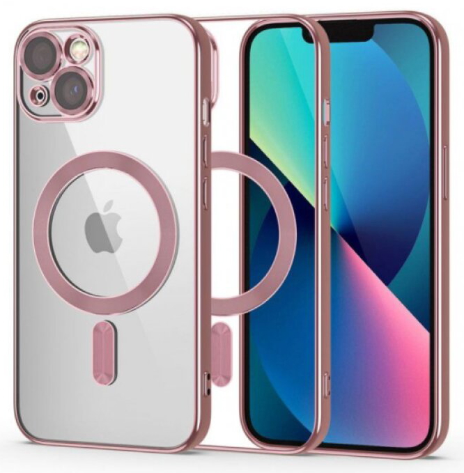 Ochranný kryt na iPhone 13 - Tech-Protect, Magshine MagSafe Rose