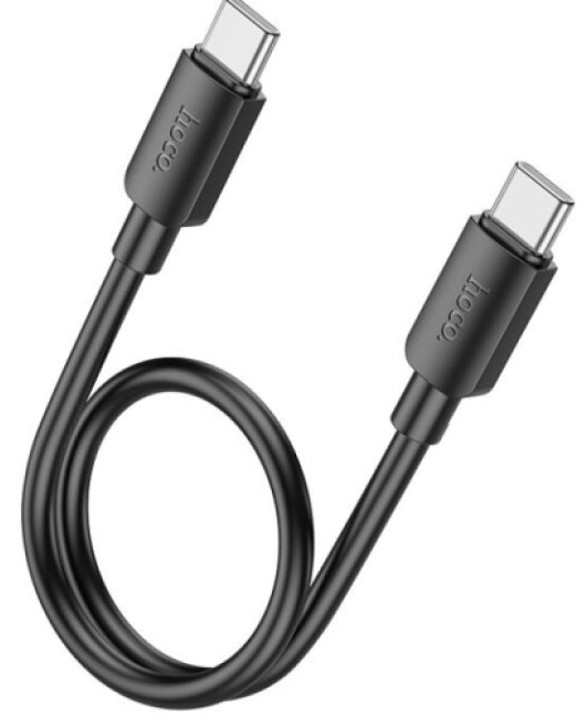 Kabel USB-C na USB-C - Hoco, X96 Hyper 60W 25cm Black