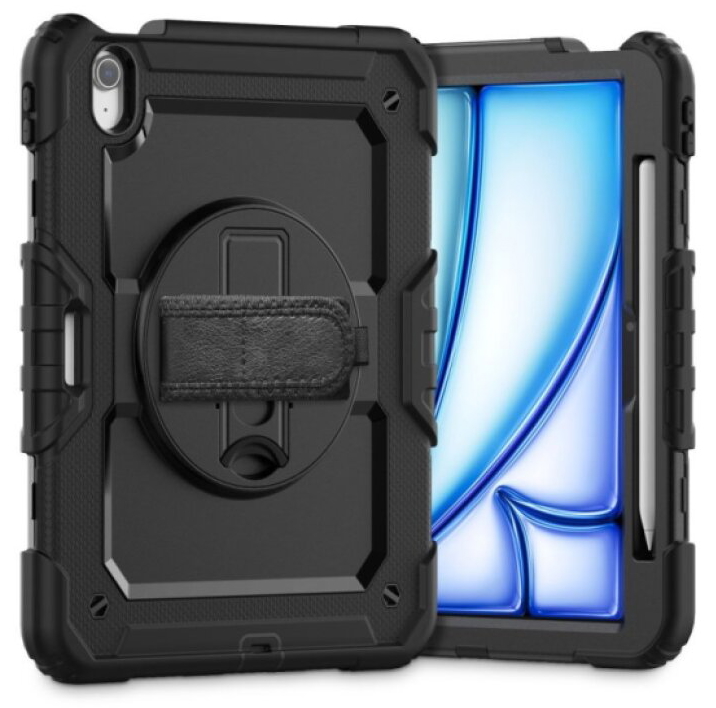 Odolný obal na iPad Air 11 (2024-2026) - Tech-Protect, SOLID360 Black