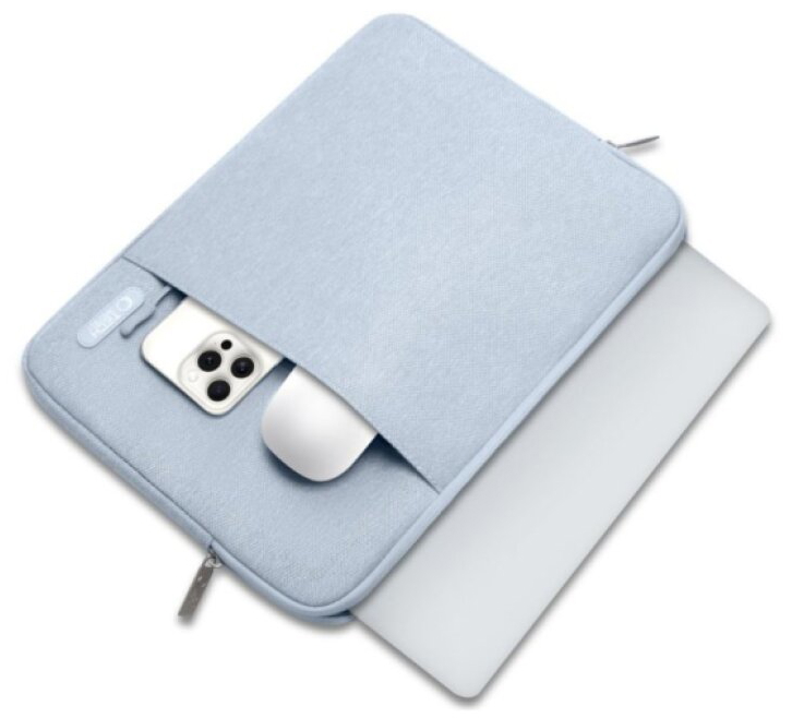 Pouzdro na notebook - Tech-Protect, 13-14 Sleevy Winter Blue