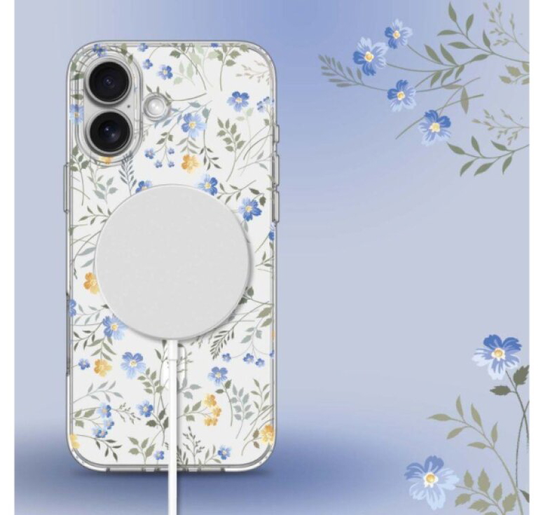Ochranný kryt na iPhone 16 - Tech-Protect, Magmood MagSafe Spring Flowers