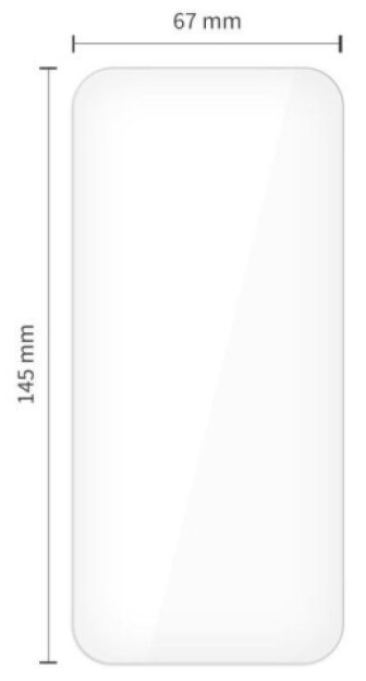 Hybridní ochranné sklo na iPhone 17 / 17 Pro - Tech-Protect, Glass Fit+ Clear (2ks)