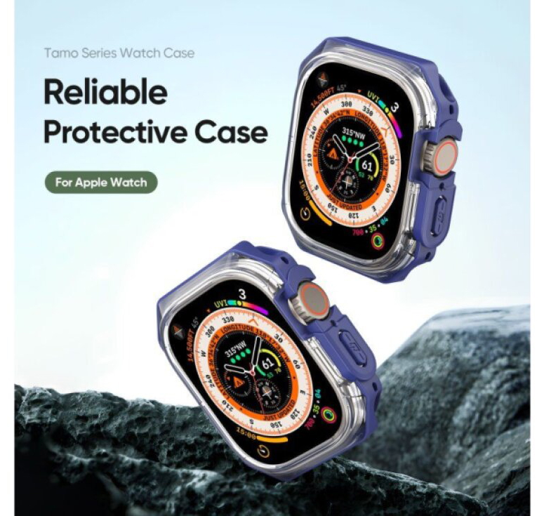 Ochranný kryt na Apple Watch 49mm - DuxDucis, Tamo Blue