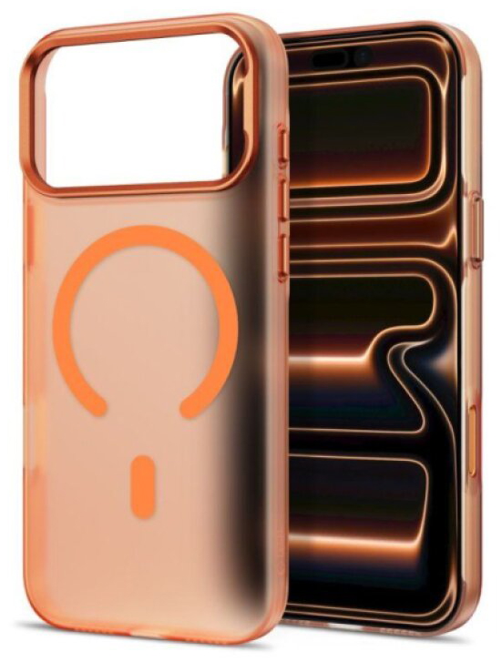 Ochranný kryt na iPhone 17 Pro MAX / 18 Pro MAX - Tech-Protect, MagZero MagSafe Cosmic Orange