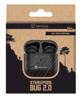 Bezdrátová sluchátka - Tactical, StrikePods Bug 2.0 CrudeOil