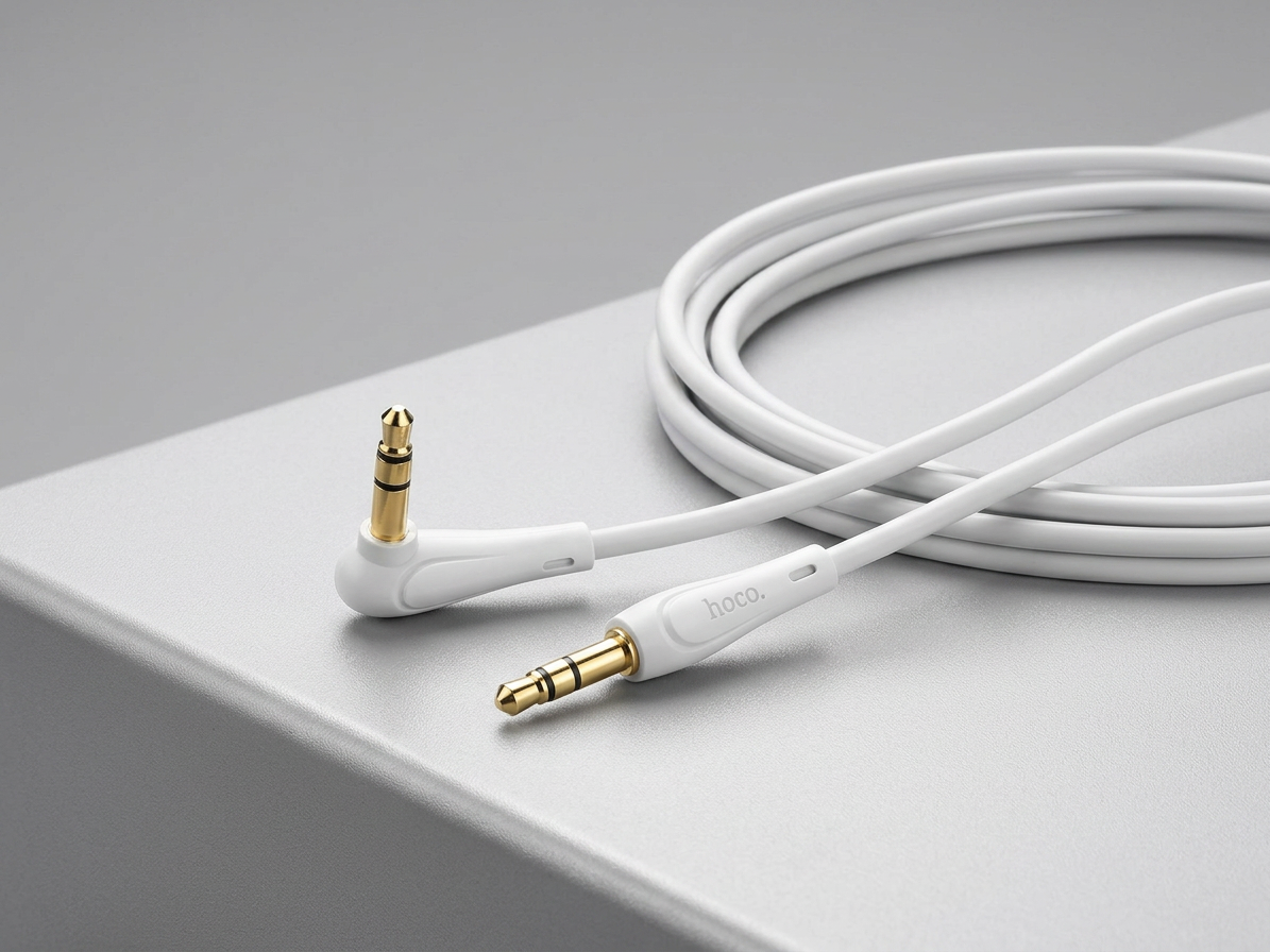 Audio kabel AUX (2x 3,5mm jack) - Hoco, UPA14 Gray