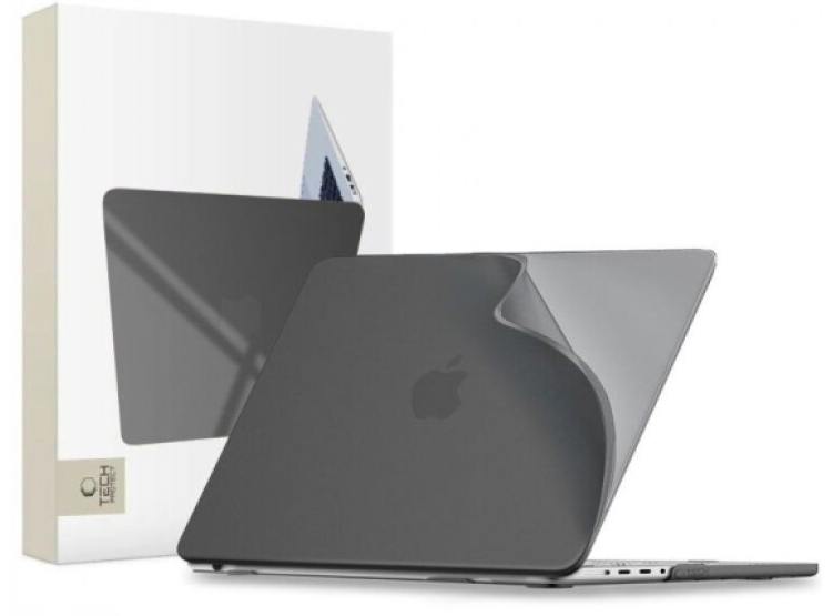 Polykarbonátové pouzdro na MacBook Pro 14 (2021-2026) - Tech-Protect, SoftShell Matte Black