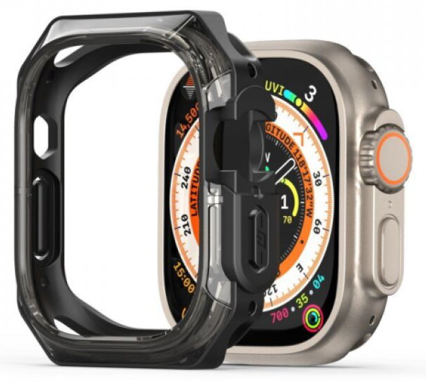 Ochranný kryt na Apple Watch 49mm - DuxDucis, Tamo Translucent