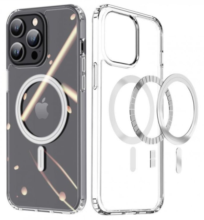Ochranný kryt na iPhone 15 Pro MAX - DuxDucis, Clin Case with MagSafe