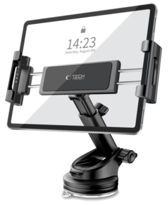 Držák tabletu do auta s přísavkou - Tech-Protect, V4 Windshield & Dashboard