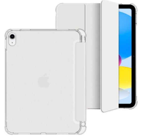 Pouzdro na iPad 11 (2025) / iPad 10.9 (2022) - Tech-Protect, SmartCase Hybrid Silver