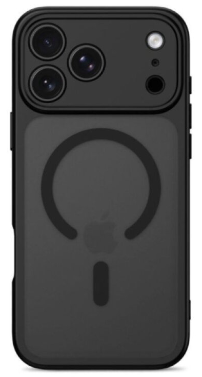 Ochranný kryt na iPhone 17 Pro MAX / 18 Pro MAX - Tech-Protect, Basicmag MagSafe Matte Black