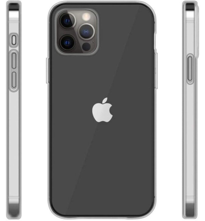 Ochranný kryt pro iPhone 12 Pro MAX - Mercury, Jelly Transparent