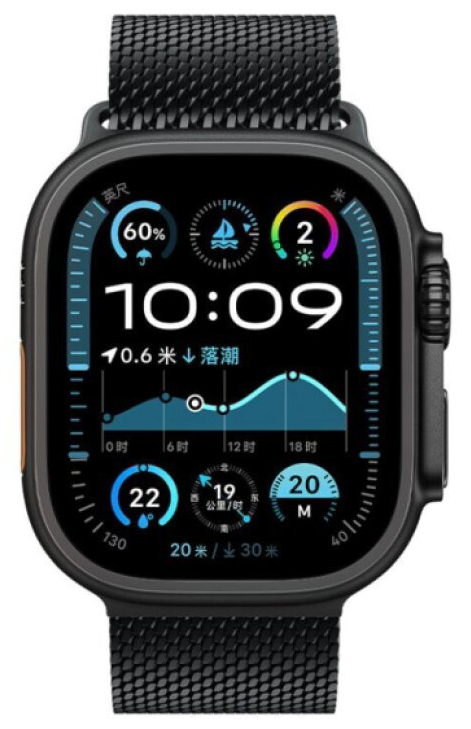 Řemínek na Apple Watch 38mm / 40mm / 41mm / 42mm - Hoco, WA33 Milanese Black