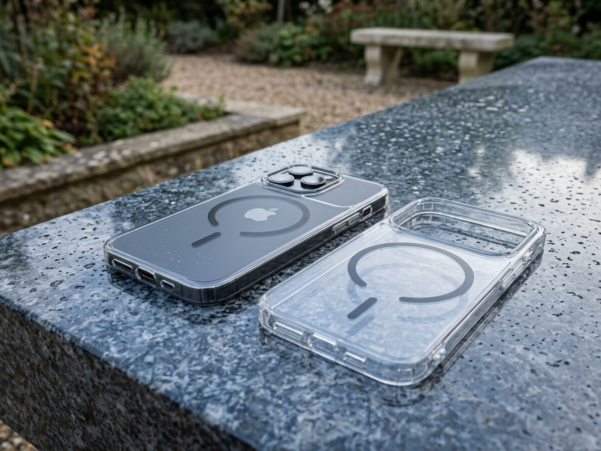 Ochranný kryt na iPhone 17 Pro - Mercury, JelHard MagSafe Black