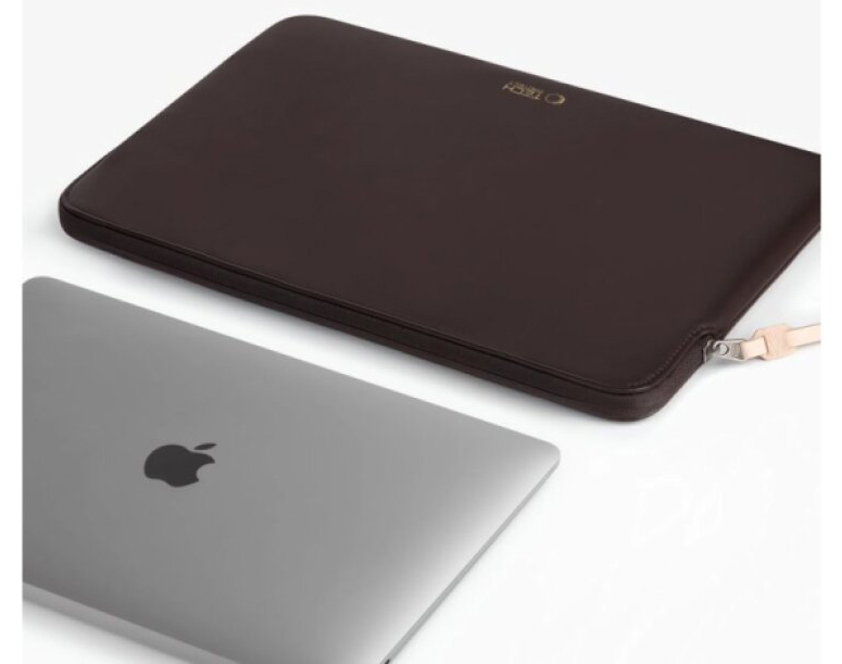 Pouzdro na notebook - Tech-Protect, 13-14 Fleece Chocolate