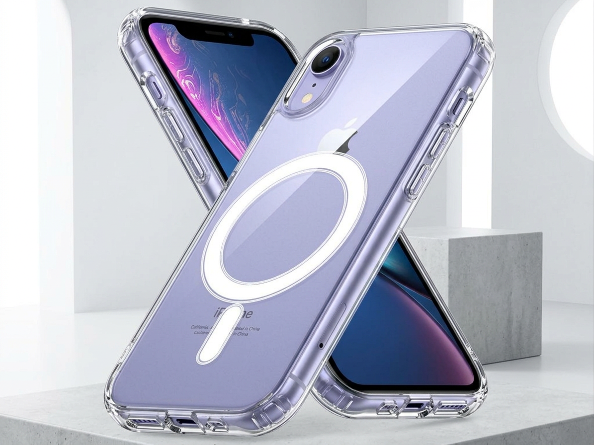Ochranný kryt na iPhone XR - Mercury, JelHard MagSafe Transparent