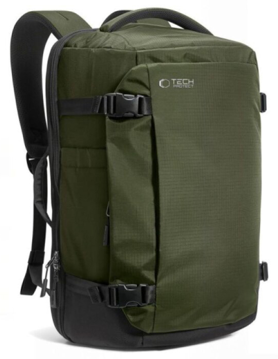 Batoh do letadla 24L - Tech-Protect, Defender S70 40x30x20 (RYANAIR & WIZZAIR) Green