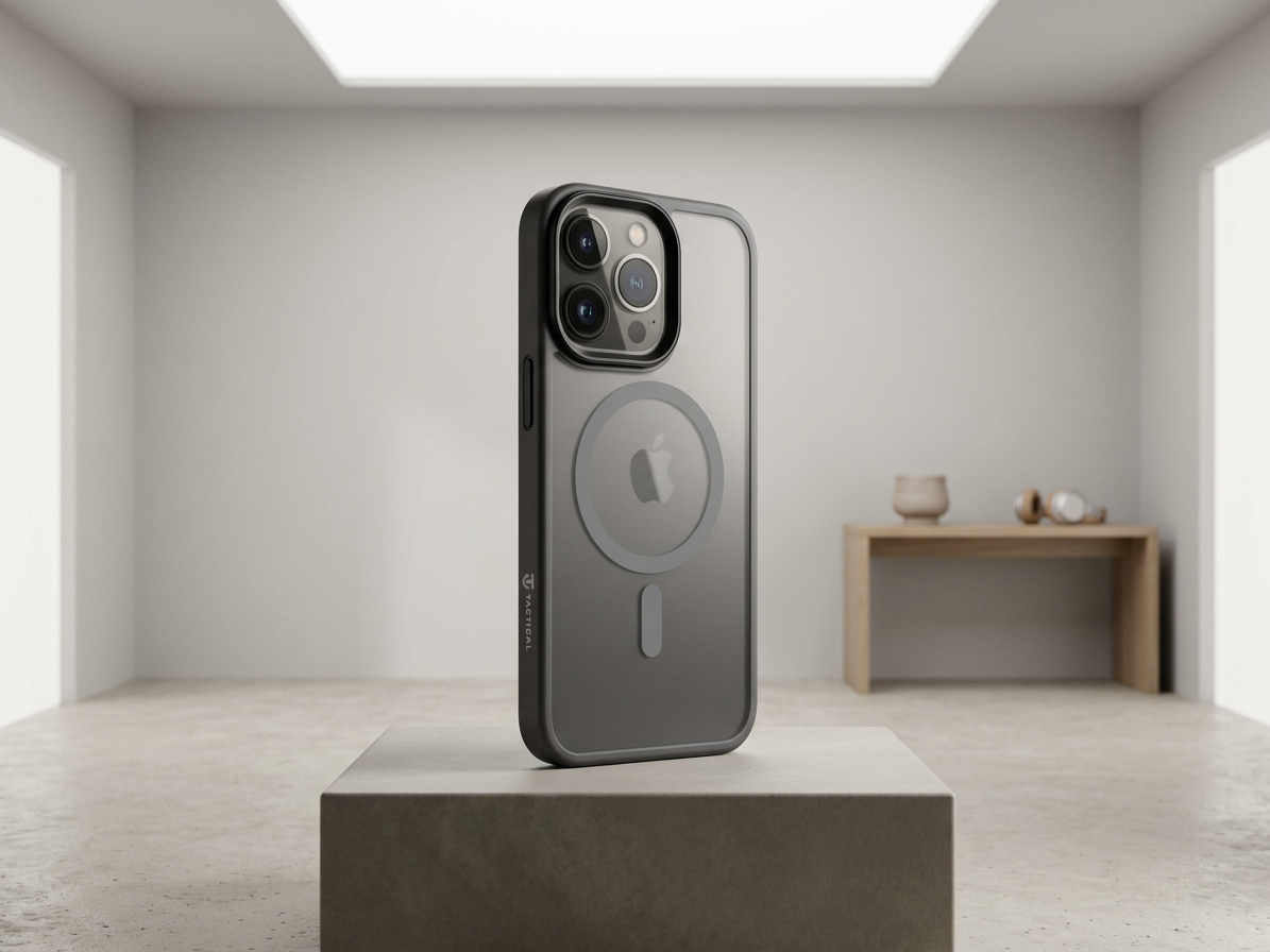 Ochranný kryt pro iPhone 13 Pro - Tactical, MagForce Hyperstealth Asphalt