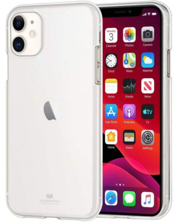 Ochranný kryt pro iPhone 11 - Mercury, Jelly Transparent