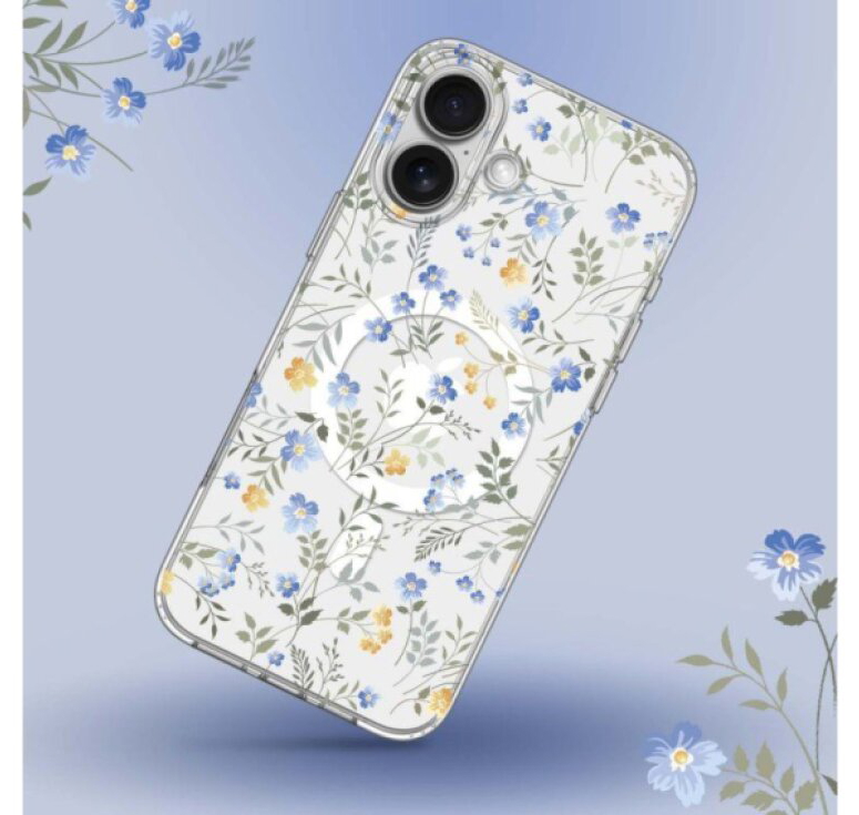Ochranný kryt na iPhone 16 - Tech-Protect, Magmood MagSafe Spring Flowers