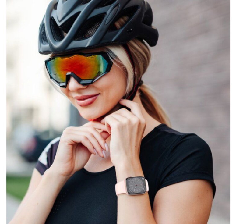Řemínek pro Apple Watch 38mm / 40mm / 41mm / 42mm - Tech-Protect, Silicone Walnut
