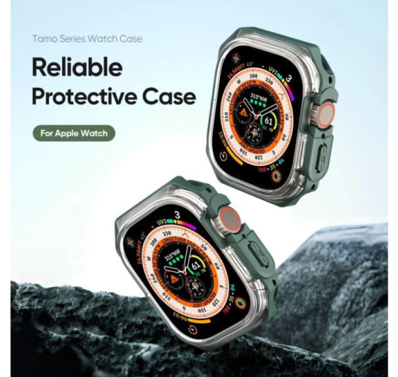 Ochranný kryt na Apple Watch 49mm - DuxDucis, Tamo Green