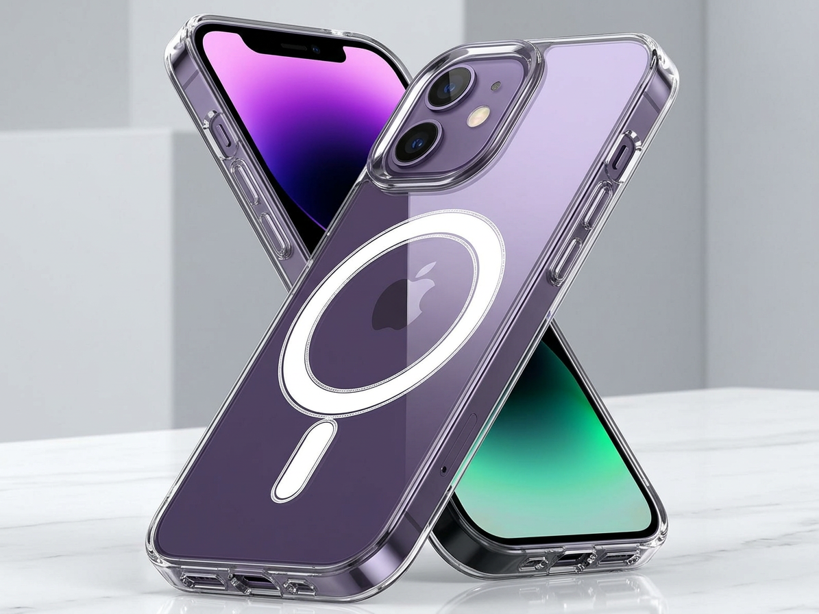 Ochranný kryt na iPhone 12 mini - Mercury, JelHard MagSafe Transparent