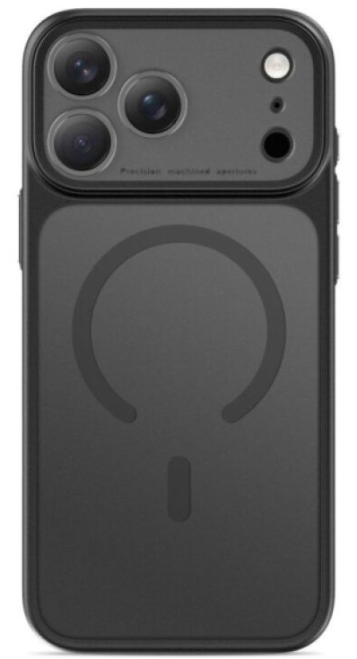 Ochranný kryt na iPhone 17 Pro MAX / 18 Pro MAX - Tech-Protect, MagPrime MagSafe CC Matte Black