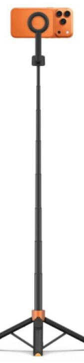 Selfie tyč s Bluetooth ovladačem a stojánkem - Tech-Protect, L10S MagSafe Selfie Stick Tripod Black