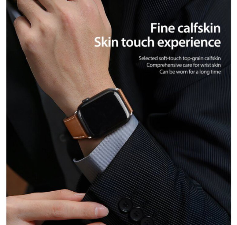 Řemínek na Apple Watch 44mm / 45mm / 46mm / 49mm - DuxDucis, YA Brown