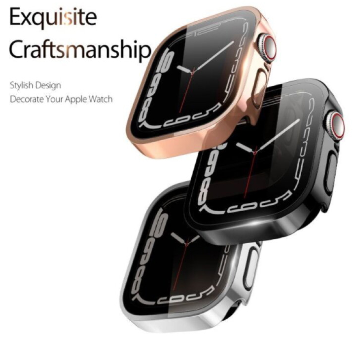 Ochranný kryt pro Apple Watch 41mm - DuxDucis, Hamo Silver