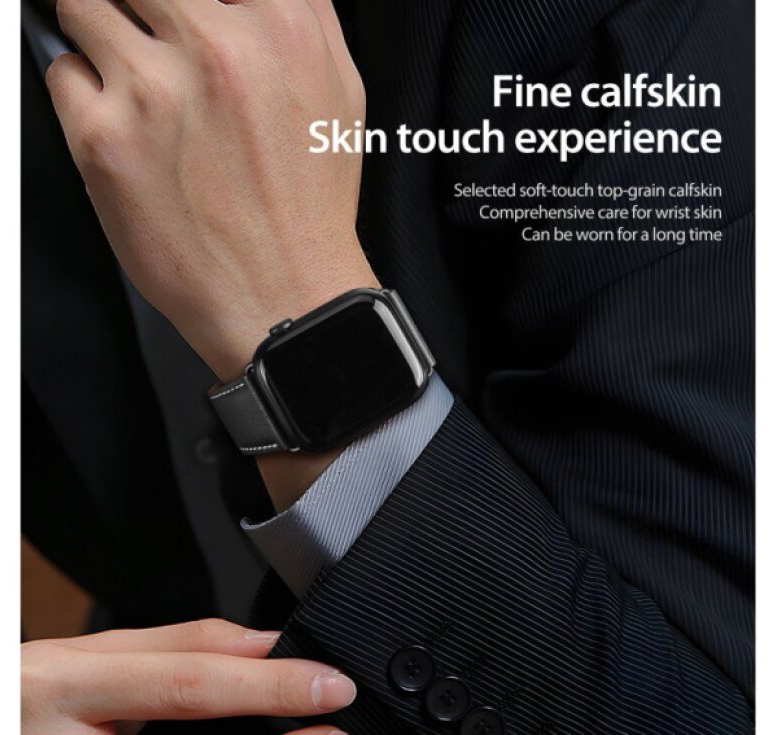 Řemínek na Apple Watch 44mm / 45mm / 46mm / 49mm - DuxDucis, YA Black