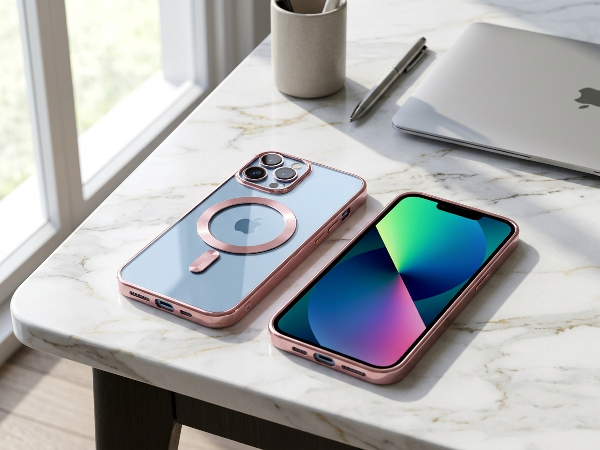 Ochranný kryt na iPhone 13 - Tech-Protect, Magshine MagSafe Rose