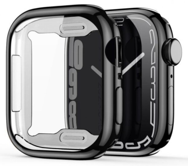 Pouzdro / kryt pro Apple Watch 45mm - DuxDucis, Samo Black