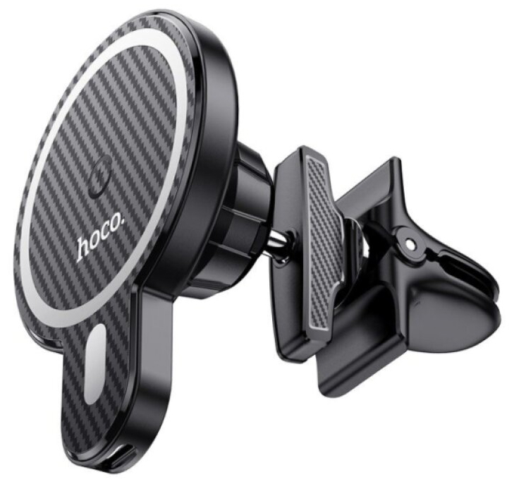 Bezdrátová MagSafe nabíječka / držák do mřížky ventilace - Hoco, CA85 Ultrafast
