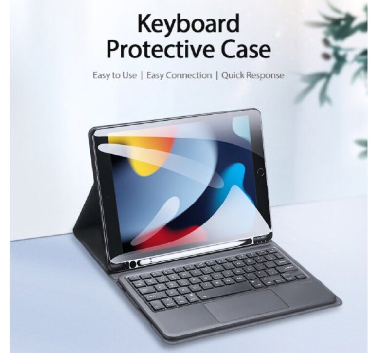 Klávesnice pro iPad 10.2 (2021/2020/2019) - DuxDucis, TK Keyboard Black