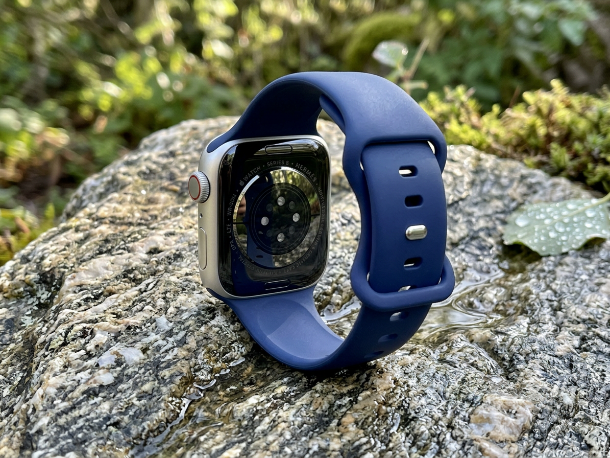 Řemínek pro Apple Watch 44mm / 45mm / 46mm / 49mm - Hoco, WA15 Flexible Midnight Blue
