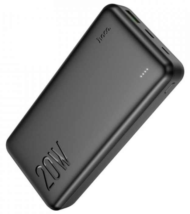 Externí baterie / powerbanka - HOCO, J87A Tacker PD20W+QC3.0 20000mAh Black