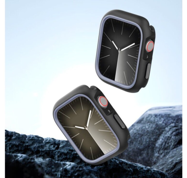 Ochranný kryt na Apple Watch 46mm - DuxDucis, Bamo Black/Gray
