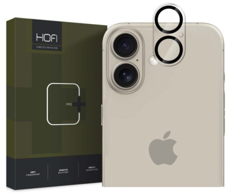 Ochrana na zadní kameru iPhone 16 / iPhone 16 PLUS - Hofi, Cam Pro+ Clear