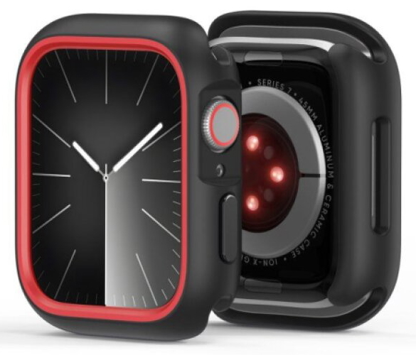 Ochranný kryt na Apple Watch 42mm - DuxDucis, Bamo Black/Red