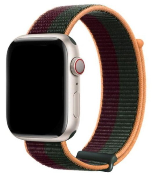 Řemínek pro Apple Watch 44mm / 45mm / 46mm / 49mm - DuxDucis, Sport CherryGreen