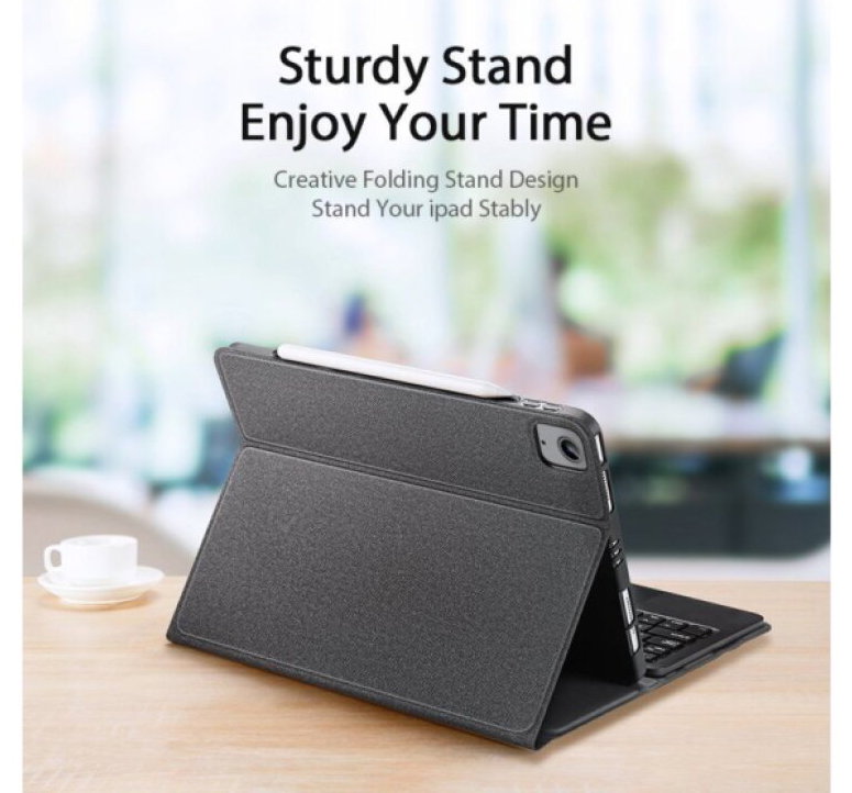 Klávesnice pro iPad Air 11 (2024-2026) / iPad Pro 11 (2022/2021) / iPad Air (2020/2022) - DuxDucis, TK Keyboard Black