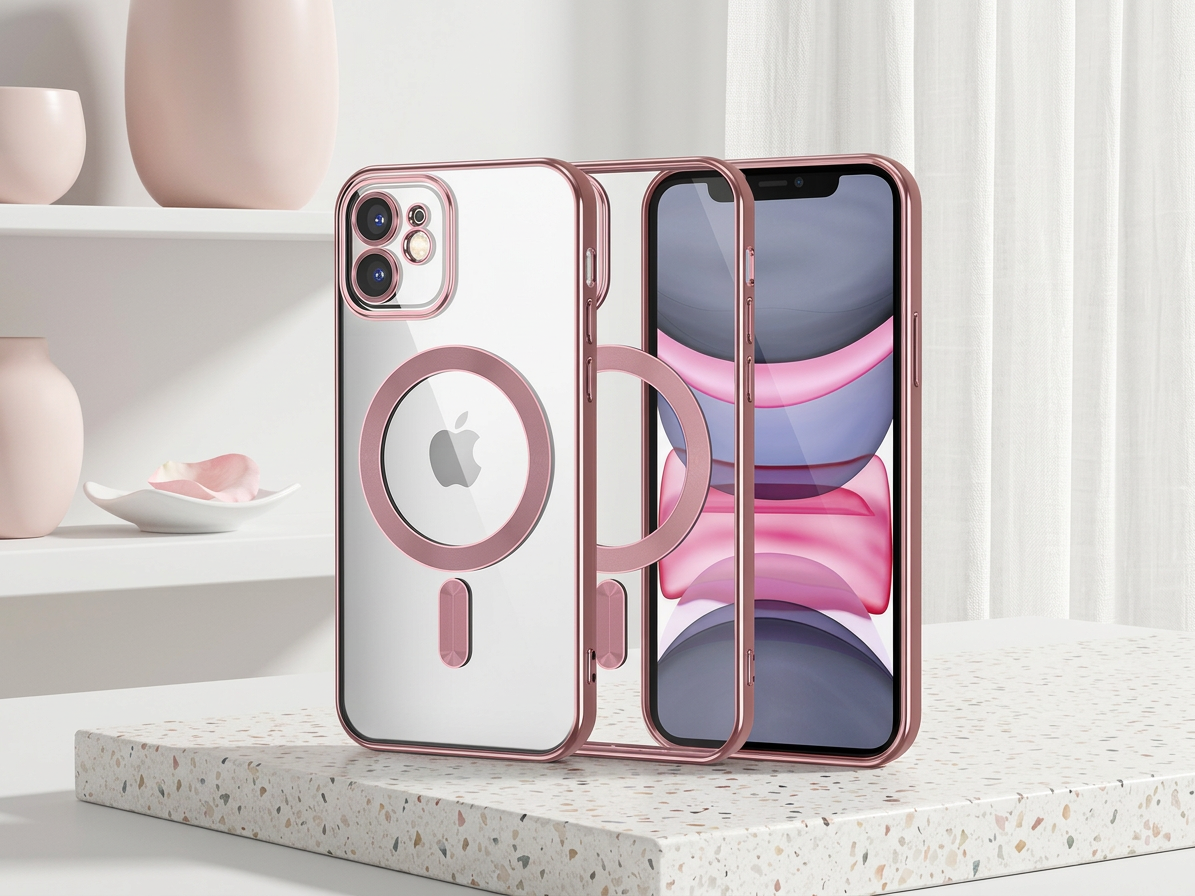 Ochranný kryt na iPhone 11 - Tech-Protect, Magshine MagSafe Rose