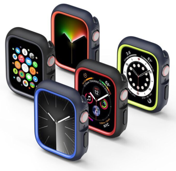 Ochranný kryt na Apple Watch 42mm - DuxDucis, Bamo Black/Red