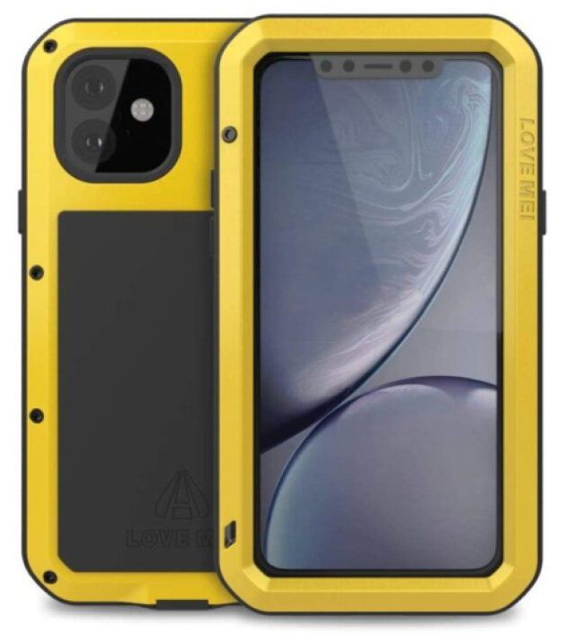 Ochranný kryt na iPhone 11 - LOVE MEI, Powerful Yellow