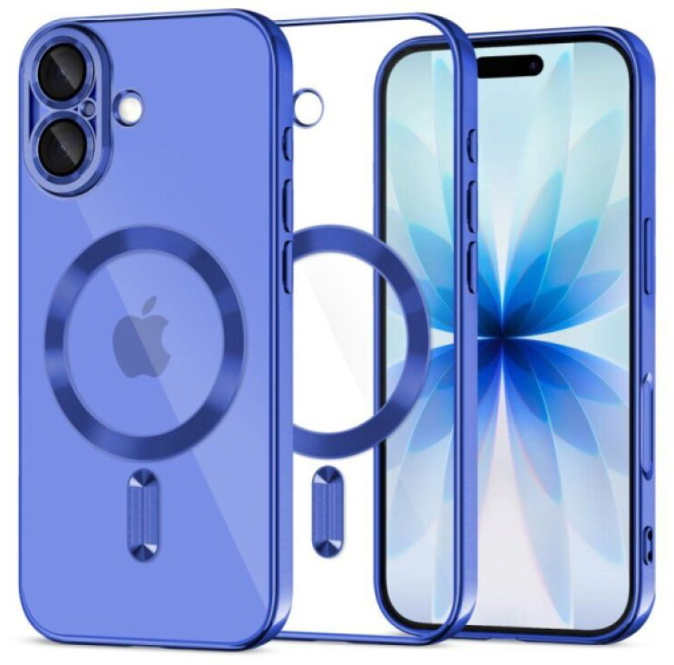Ochranný kryt na iPhone 17 - Tech-Protect, Magflex MagSafe Shiny Blue
